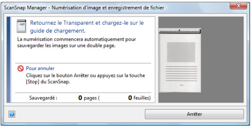 FUJITSU SCANSNAP S1100I - Appuyez sur la touche [Scan/Stop] du ScanSnap pour démarrer la numérisation. - 1