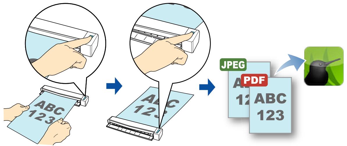 FUJITSU SCANSNAP S1100I - ■ Enregistrer des documents dans votre dossier SugarSync - 1