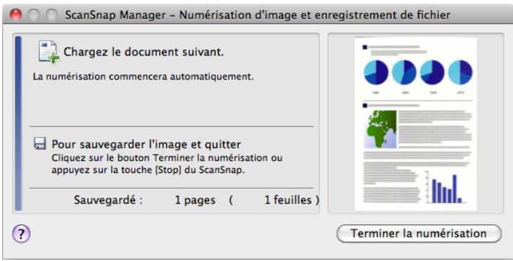 FUJITSU SCANSNAP S1100I - Appuyez sur la touche [Scan/Stop] du ScanSnap pour démarrer la numérisation. - 4