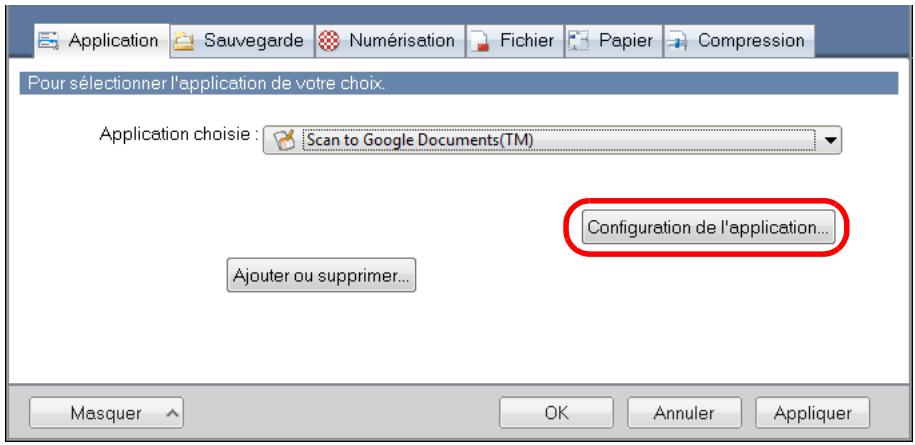 FUJITSU SCANSNAP S1100I - Modifiez les paramètres de Scan to Google Documents(TM). (Ou rendez-vous à l'objet 4.). - 1