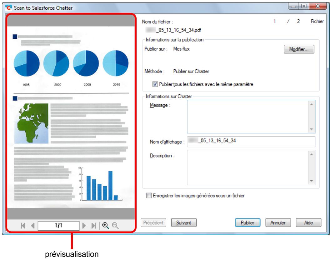 FUJITSU SCANSNAP S1100I - Confirmez l'image numérique dans le volet de prévisualisation. - 1