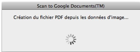 FUJITSU SCANSNAP S1100I - Cliquez sur l'icone de Scan to Google Documents(TM). - 5