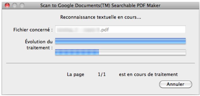 FUJITSU SCANSNAP S1100I - Cliquez sur l'icone de Scan to Google Documents(TM). - 6