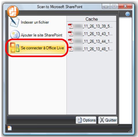 FUJITSU SCANSNAP S1100I - - Enregister dans Office Live - 2