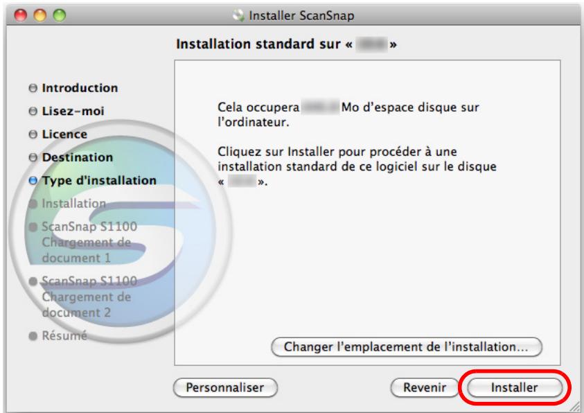 FUJITSU SCANSNAP S1100I - 11.Cliquez sur le bouton Installer. - 1