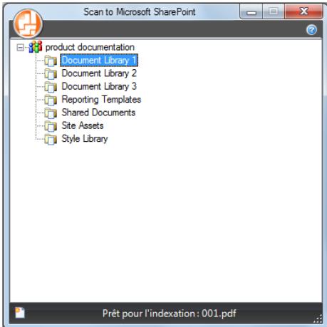 FUJITSU SCANSNAP S1300I - - Enregister dans SharePoint - 2