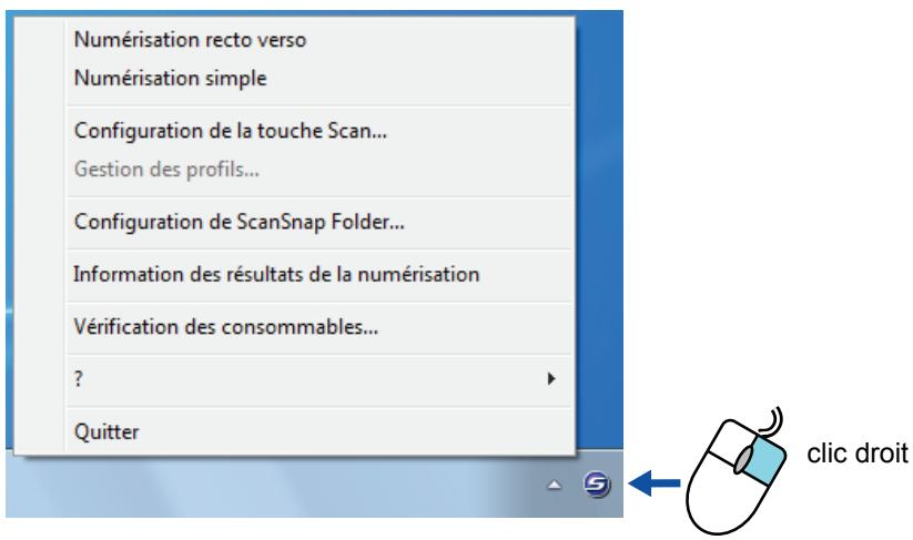 FUJITSU SCANSNAP S1300I - Le Menu cli c droit - 2