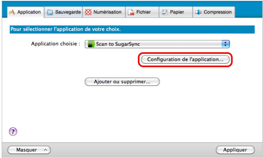 FUJITSU SCANSNAP S1300I - Modifiez les paramètres de Scan to SugarSync. (Ou rendez-vous à l' étape 4.) - 1