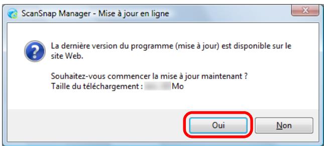 FUJITSU SCANSNAP S1300I - Cliquez sur le bouton Oui. - 1