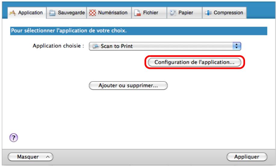 FUJITSU SCANSNAP S1300I - Modifiez les paramètres de Scan to Print. (Ou rendez-vous à l'objet 4.) - 1