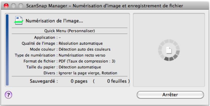 FUJITSU SCANSNAP S1300I - ■ Afficher la progression de la numérisation - 1