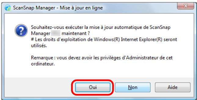FUJITSU SCANSNAP S1300I - Cliquez sur le bouton Oui. - 1