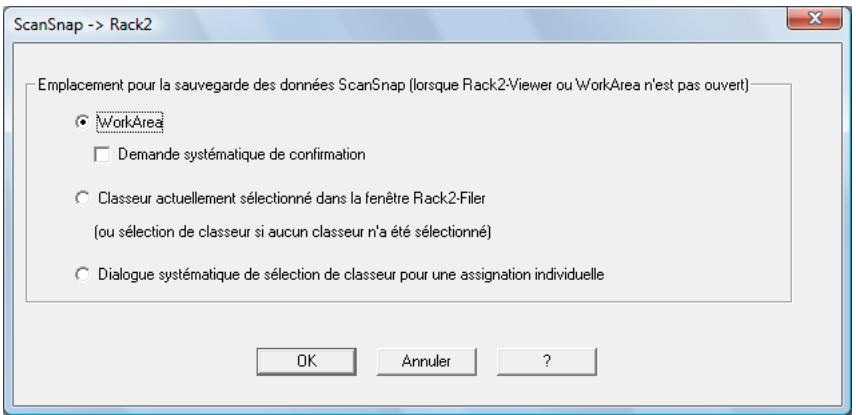 FUJITSU SCANSNAP S1300I - Modifiez les paramètres de Scan to Rack2-Filer. (Ou rendez-vous à l' étape 4.) - 2