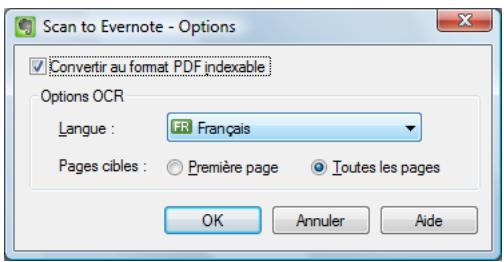 FUJITSU SCANSNAP S1300I - Modifiez les paramètres de Scan to Evernote (Document). (Ou rendez-vous à l' étape 4.) - 2