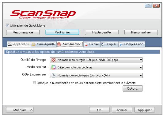 FUJITSU SCANSNAP S1300I - - Avec le Quick Menu - 2