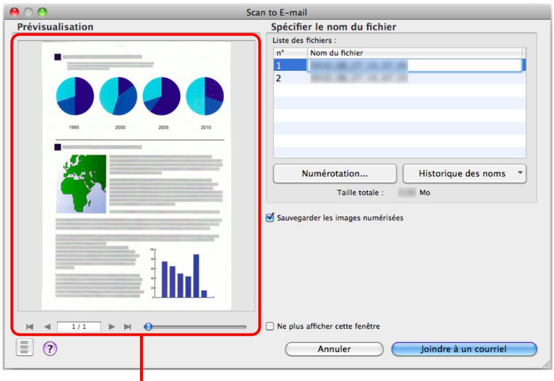 FUJITSU SCANSNAP S1300I - Confirmez l'image numérique dans le volet de prévisualisation. - 1