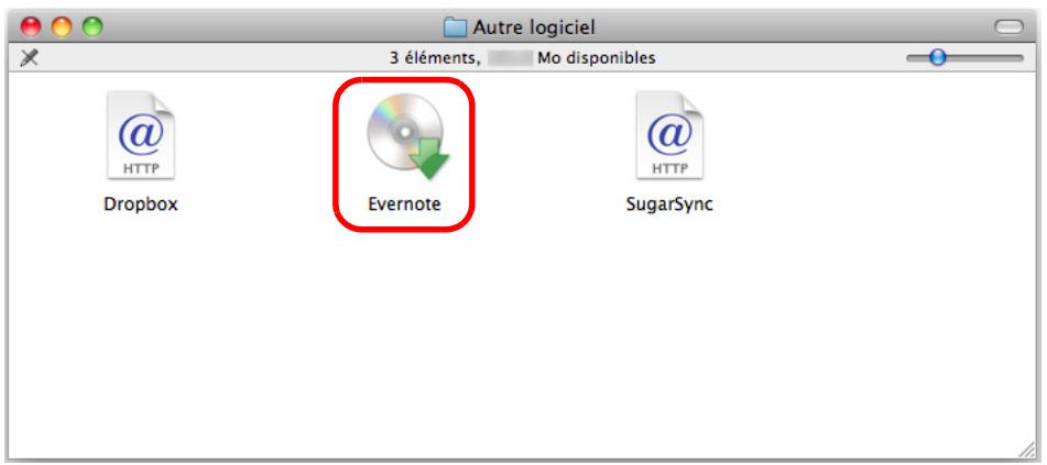 FUJITSU SCANSNAP S1300I - Double-cliquez sur I'icone Evernote. - 1
