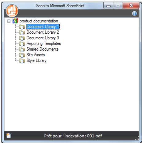 FUJITSU SCANSNAP S1300I - - Enregister dans SharePoint - 2