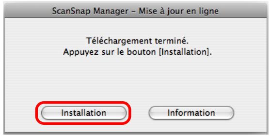 FUJITSU SCANSNAP S1300I - Cliquez sur le bouton Installation. - 1