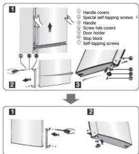 BRANDT BFC504YNW - Installing your new appliance - 5