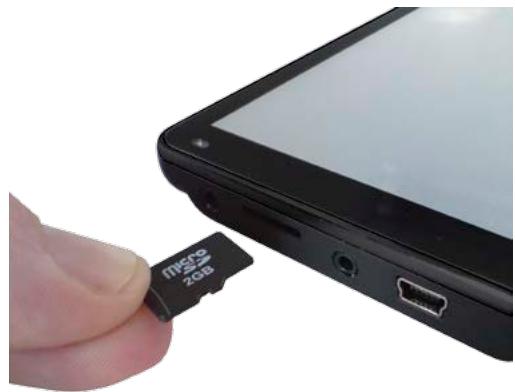 SNOOPER CC 8200 - Démarrage – installation de la carte SD - 1