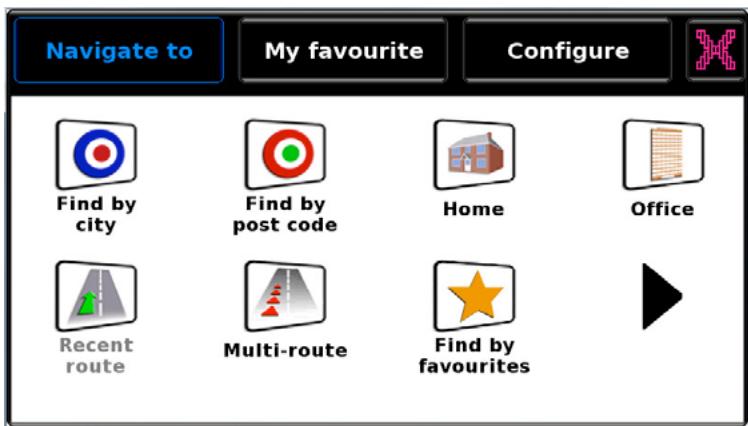 SNOOPER CC 8200 - Guide de démarrage rapide de la navigation - 6