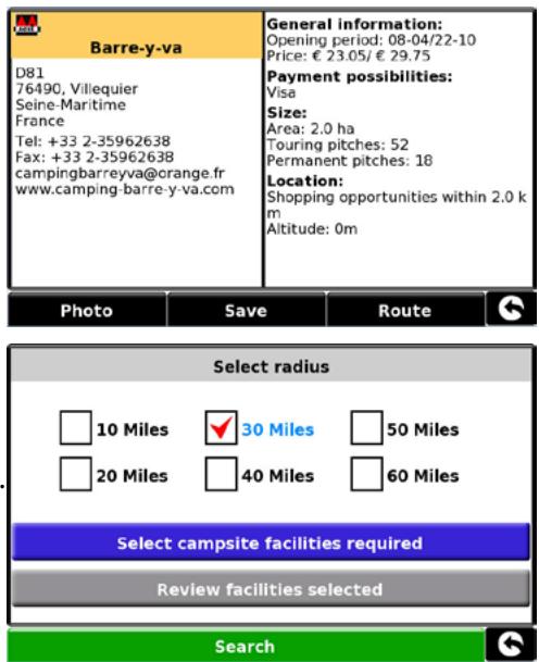 SNOOPER CC 8200 - Recherche aux alentours de la position actuelle - 4