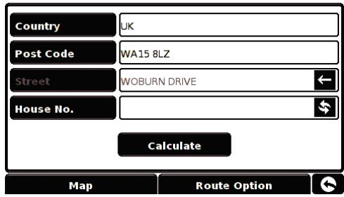 SNOOPER PL 8200 - Trouver par code postal - 4