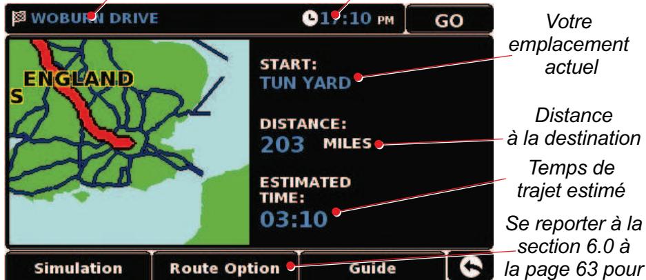 SNOOPER PL 8200 - Guide de démarrage rapide de la navigation - 8