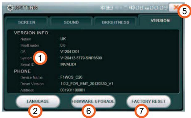 SNOOPER PL 8200 - Informations relatives à la version - 3