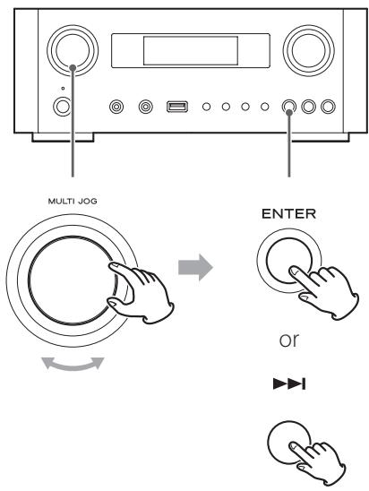 TEAC NPH750 S - Listening with the media player (1) - 2