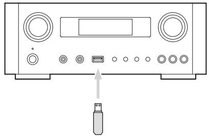 TEAC NPH750 S - Conecte una unidad flash USB a esta unidad. - 1