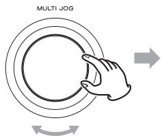 TEAC NPH750 S - Turn the MULTI JOG knob to select a search option, and then press the ENTER button. - 2