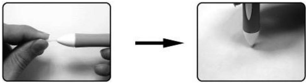 GENIUS PENSKETCH M912A - Remplacement de la pointe du stylet sans-fil - 2
