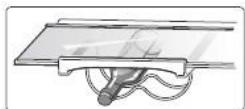 BRANDT BFC504YNX - Flaskehylde (ekstraudstyr) - 1