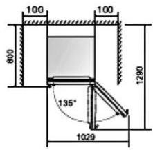 BRANDT BFC504YNX - Ventilación del aparato - 2