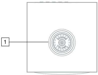 TIVOLI AUDIO M3 - REGLAGES DU DESSUS - AFFICHEUR: - 1