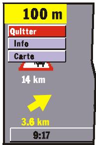 VDO DAYTON 5000 - Listedes fonctions (Menu déroulant) - 2