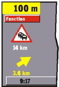 VDO DAYTON 5000 - Listedes fonctions (Menu déroulant) - 1