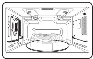 SAMSUNG CP1395-EST - UTILISATION DU MODE COMBINÉ GRIL - 1