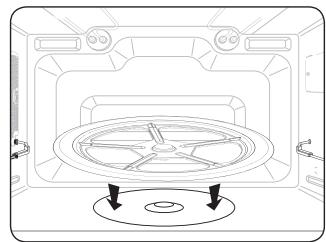 SAMSUNG CP1395-EST - Préparation de votre four micro-ondes - 1