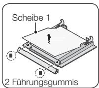 SAMSUNG NV70F2793NS - Ausbau des Glaseinsatzes der Gerätetur - 2