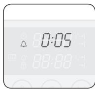 SAMSUNG NV70F2793NS - EINSTELLEN DES KUCHENTIMERS - 6
