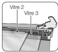 SAMSUNG NV70F2793NS - Retrait des vitres de la porte - 3