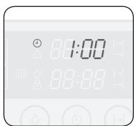 SAMSUNG NV70F2793NS - EINSTELLEN DER UHRZEIT - 4
