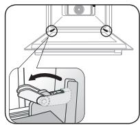 SAMSUNG NV70F2793NS - Ausbau der Ofenklappe - 1