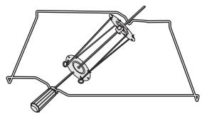 SAMSUNG NV70F2793NS - Tournebroche et brochette. - 1