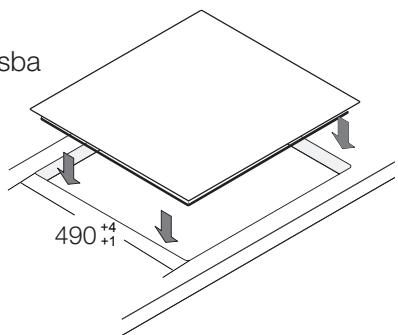 SAMSUNG NZ64F3NM1AB - Munkalapba történő beszerelés - 8