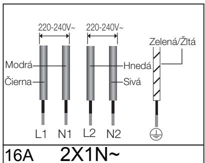 SAMSUNG NZ64F3NM1BB/UR - 2x1N~: Pred pripojenim dróty oddel'te. - 1