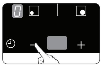 SAMSUNG NZ64F3NM1BB/UR - Mettre une zone de cuisson en "arrêt - 1